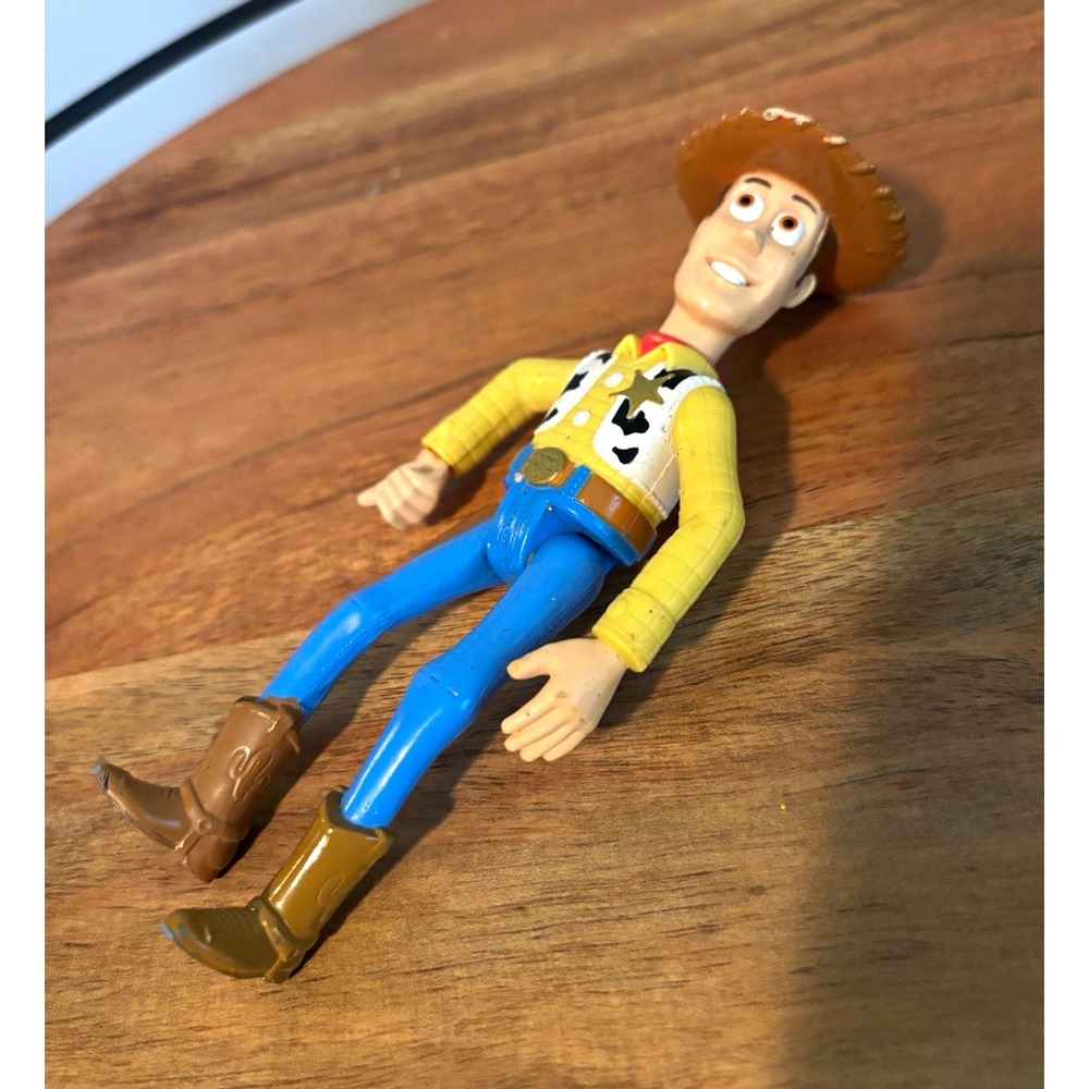 Pixar Toy Story Woody Plastic Cowboy Figurine Figure - Pixar Franchise Movie